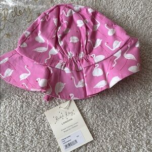Pink Flamingo Kids Hat by Rachel Riley